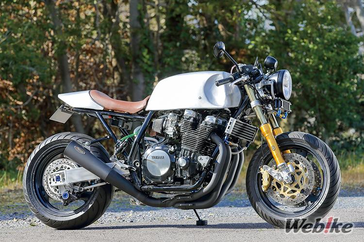 Neo Retro Spec mit Mono-Federung und Aluminiumteilen: XJR1300 Custom