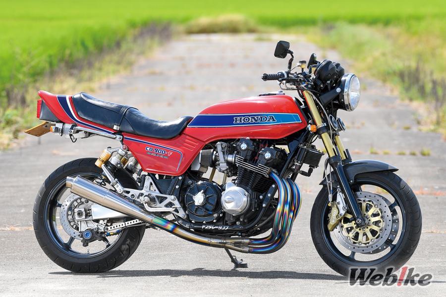 Eine, die die Grundelemente des CB-F-Genusses erfüllt: CB750F Custom