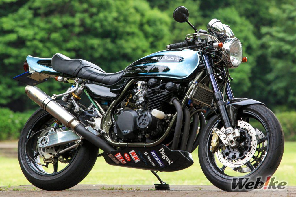 Projekt, das mit der Reparatur eines beschädigten Motors begann: ZEPHYR750 Custom