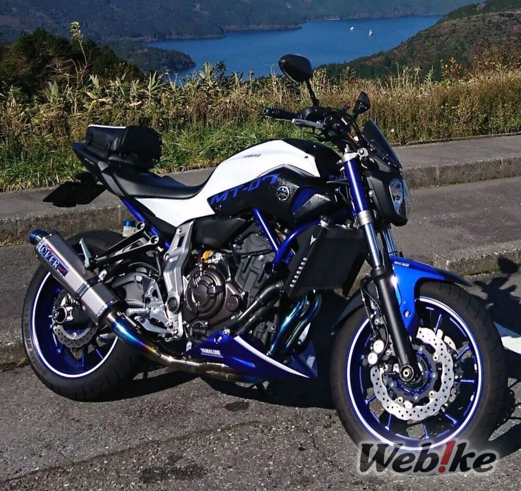 Brutale Street Fighter-Anpassung: Yamaha MT-07
