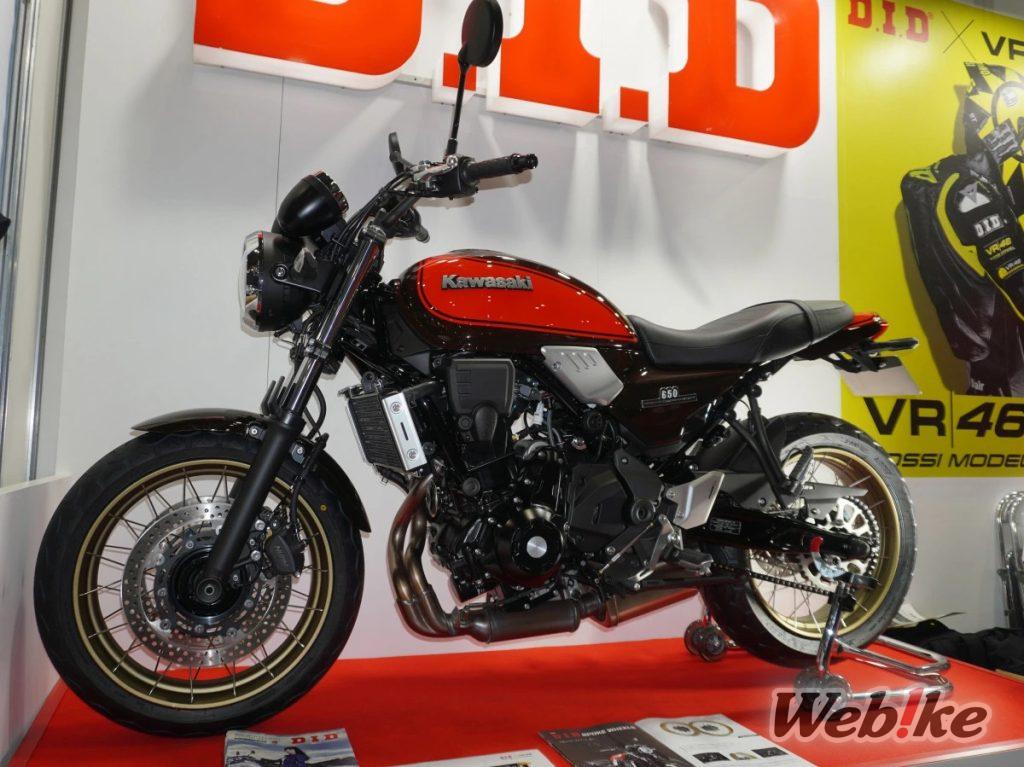 Machen Sie die Z650RS zu einer echten RS! Schlauchlose Speichenräder von D.I.D!