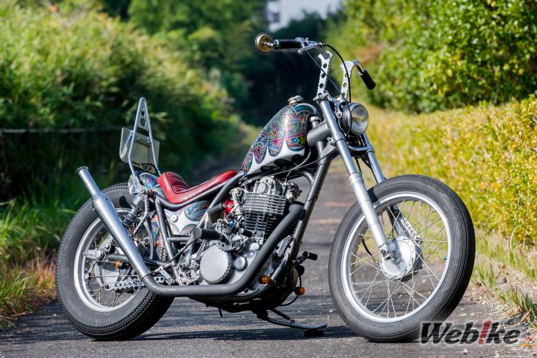 Der luxuriöse Chopper: Yamaha SR500 Benutzerdefiniert von FLAKES