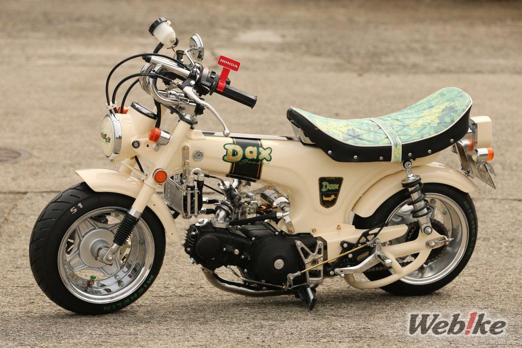 Die Kunst der einmaligen Motorradanpassung: HONDA DAX Benutzerdefiniert von Tacchan