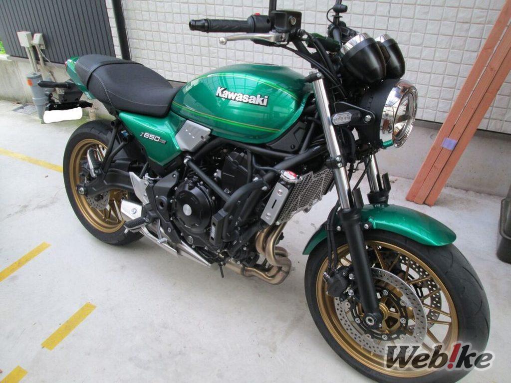 Schäden minimieren: KAWASAKI Z650RS Benutzerdefiniert