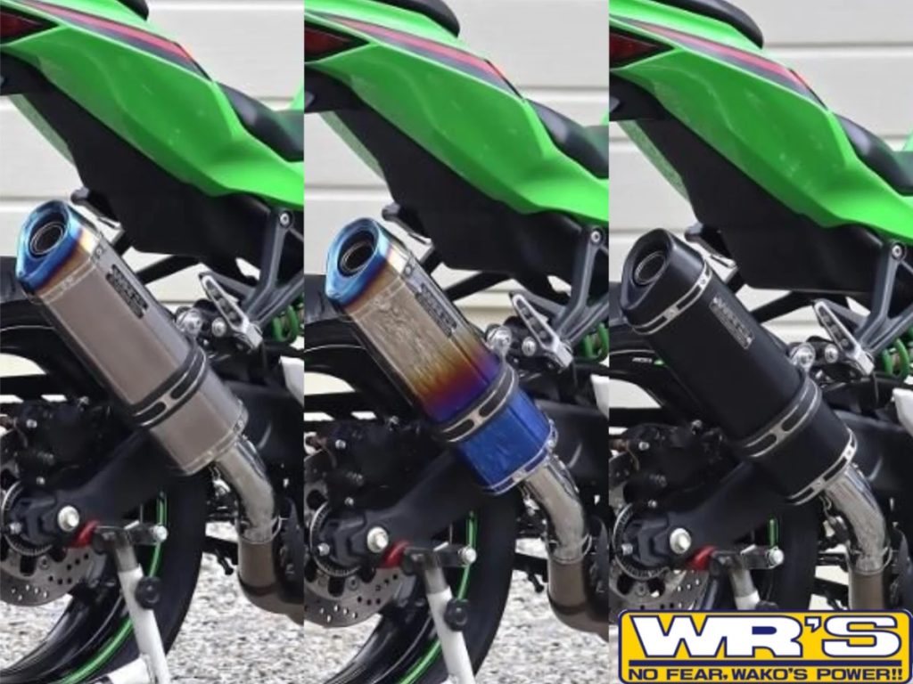 [Neue Produkte] WR’S hat neue Slip-On Auspuffanlagen für die ZX-4R/ZX-25R herausgebracht!