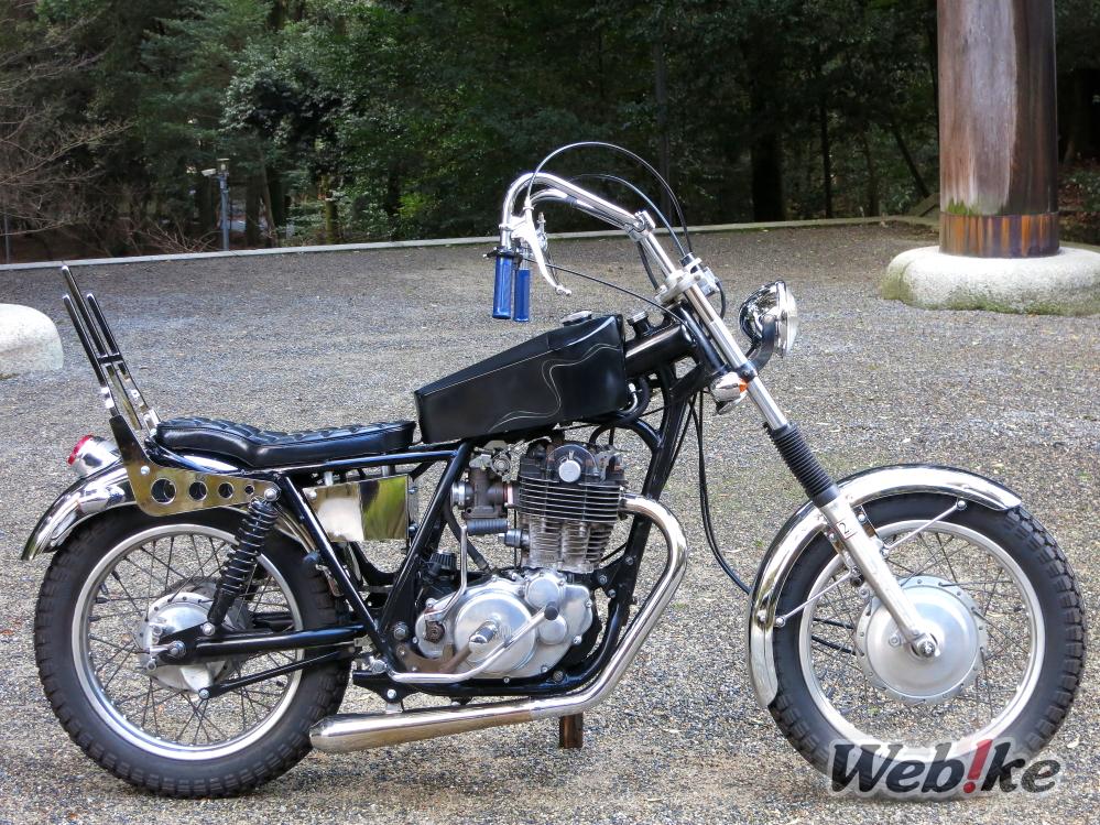 Der Original-Garagen-Chopper: YAMAHA SR500 Benutzerdefiniert von 2%er