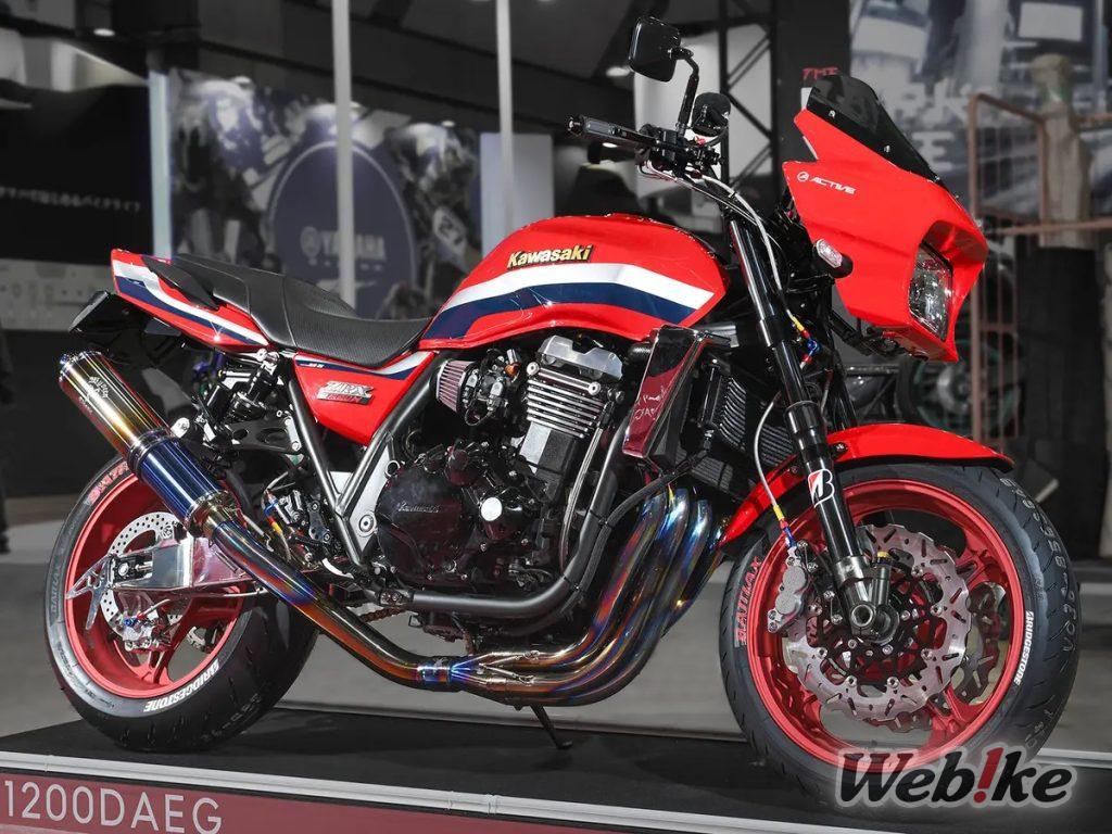 ACTIVE’s last DAEG custom is a big Z400GP!? A closer look at the details!