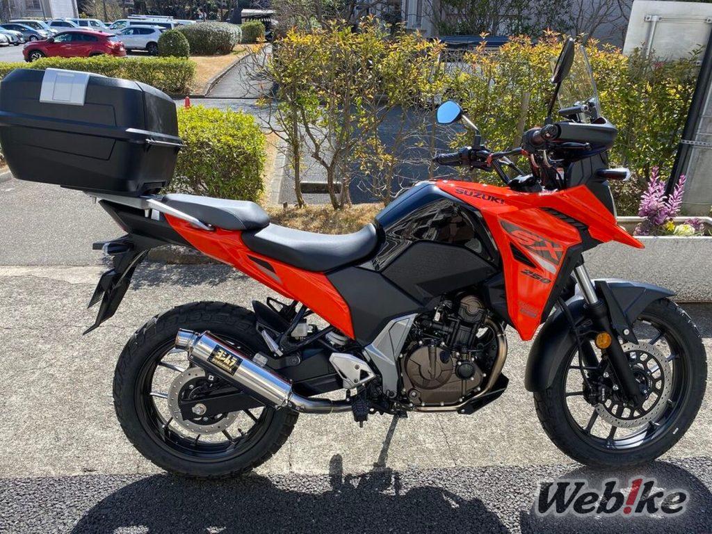 Bereit für jede Fahrt: SUZUKI V-STROM250SX Benutzerdefiniert