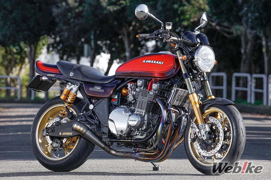 Die Einzigartigkeit des Handwerks: KAWASAKI ZEPHYR1100 Benutzerdefiniert von Shop Mellows