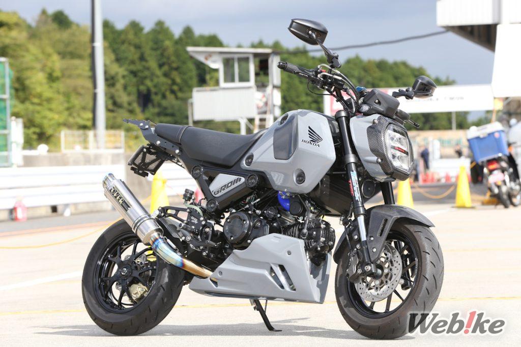 Grau ist toll: HONDA Grom(MSX125) Benutzerdefiniert von Gray GROM Lovers