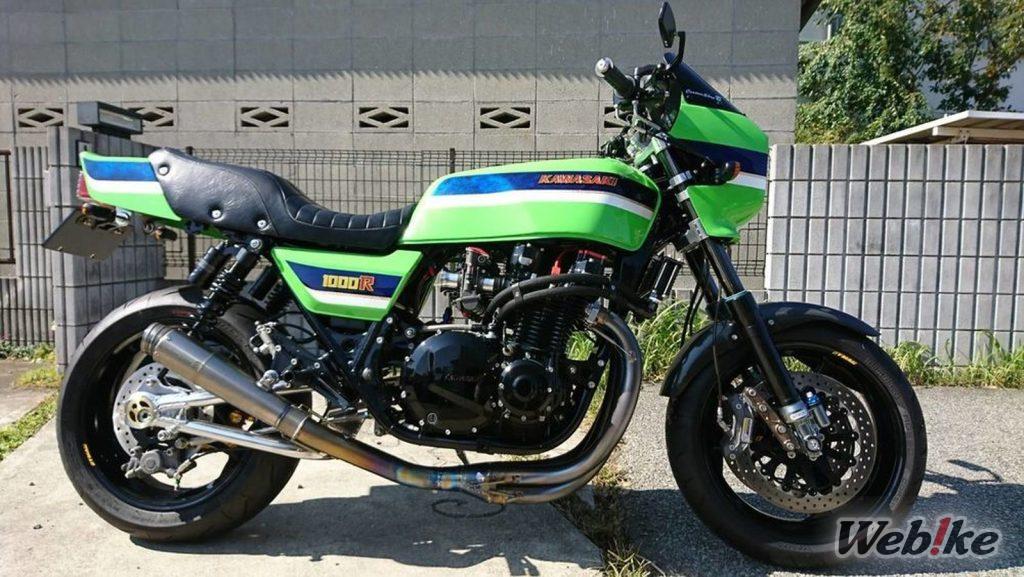 Perfekte Lackierung, erstklassige Teile: KAWASAKI Z1000R Benutzerdefiniert