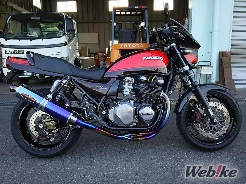 Klassisches Design trifft auf Leistung: KAWASAKI ZEPHYR750 Benutzerdefiniert