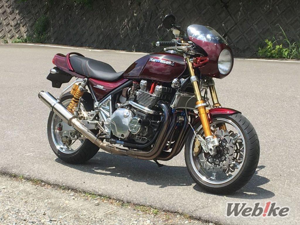 Stilvoll modellieren mit selbst gefertigten Benutzerdefiniert-Teilen: KAWASAKI ZEPHYR1100 Benutzerdefiniert