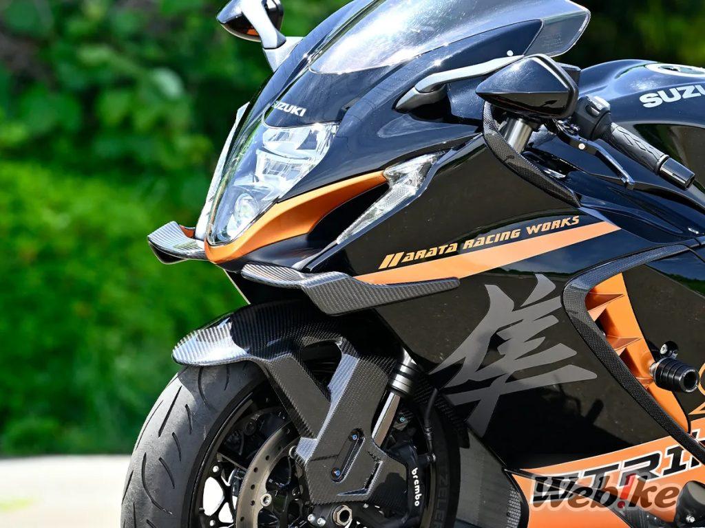 [Neues Produkt] Lassen Sie Ihre Hayabusa aufsteigen! Die ersten trockenen Carbonteile von STRIKER für die HAYABUSA 3rd Generation, Aero Front Fender & Winglets jetzt erhältlich!