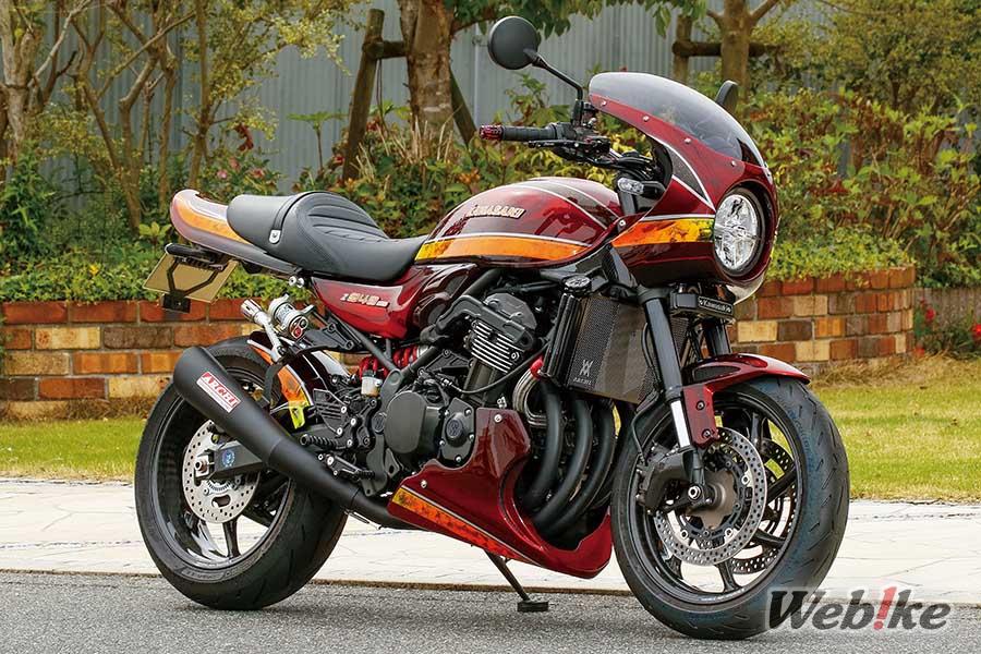 Glitzernd vor Möglichkeiten: KAWASAKI Z900RS Benutzerdefiniert von ARCHI