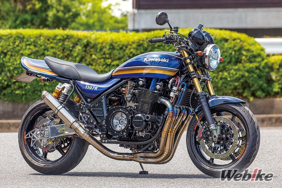 Jahrzehnte in der Entwicklung: KAWASAKI ZEPHYR1100 Benutzerdefiniert von Shabon Dama