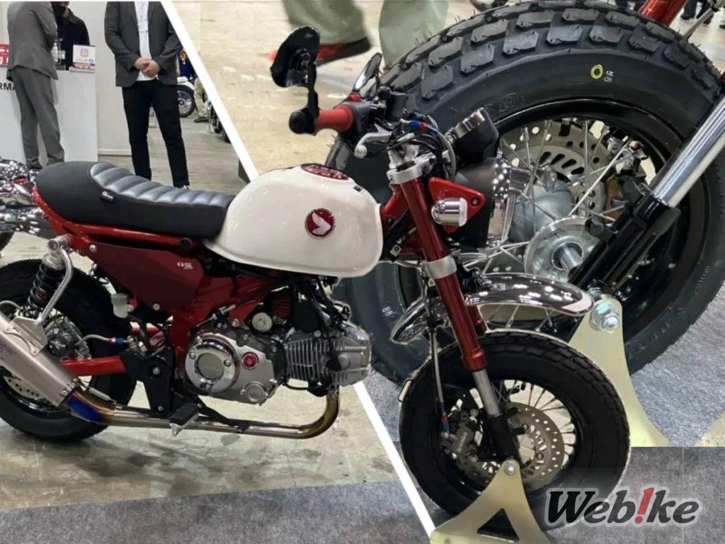 Monkey 125 mit Speichenrädern! PLOTs „Get-it-all Custom“-Antrag [Motorradmesse 2025]