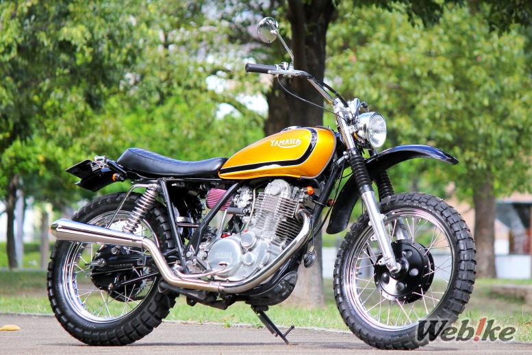 Ein echter Allround-Scrambler: YAMAHA SR400 Benutzerdefiniert von GOODS